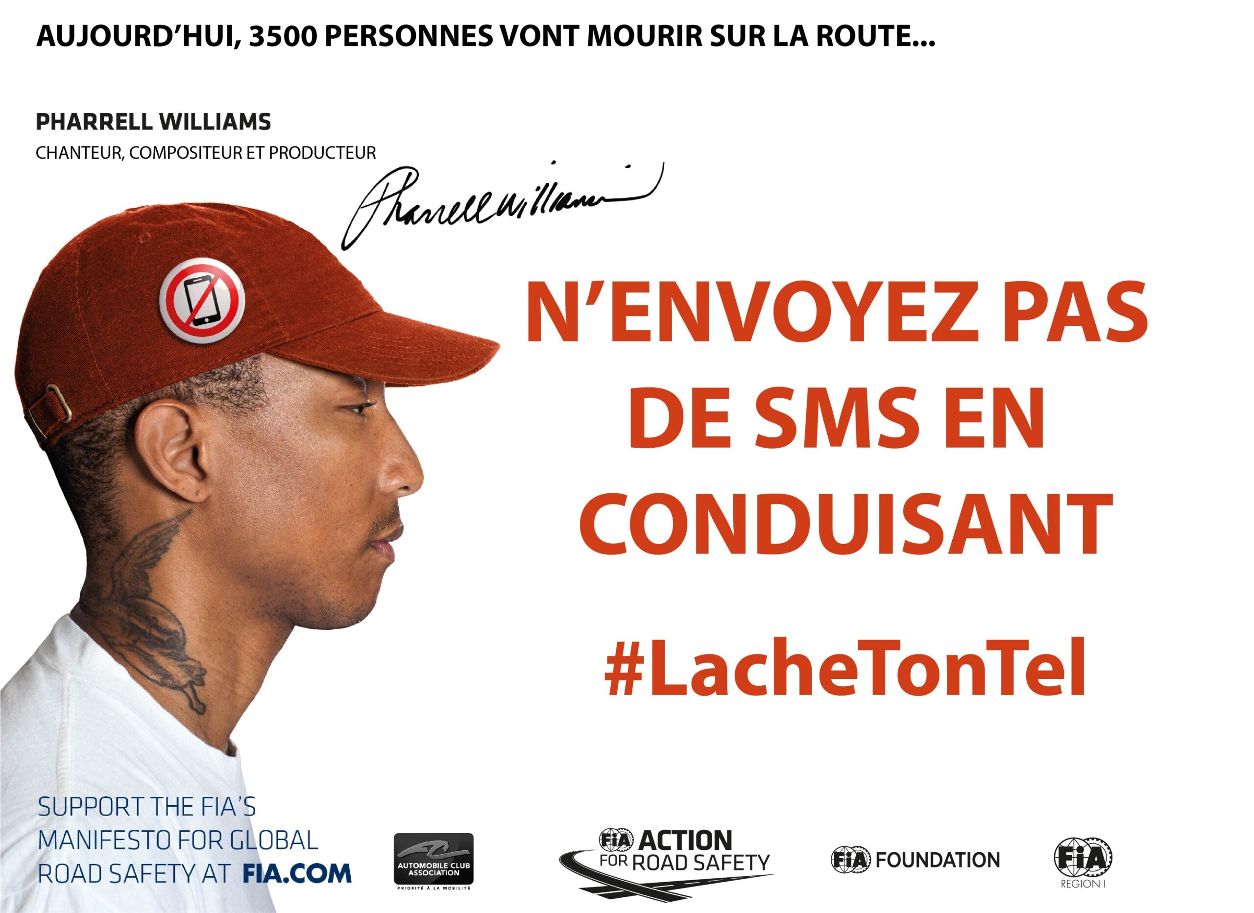 L’Automobile Club Association (ACA) lance la campagne “Lâche Ton Tel”