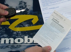 Certificat d'immatriculation