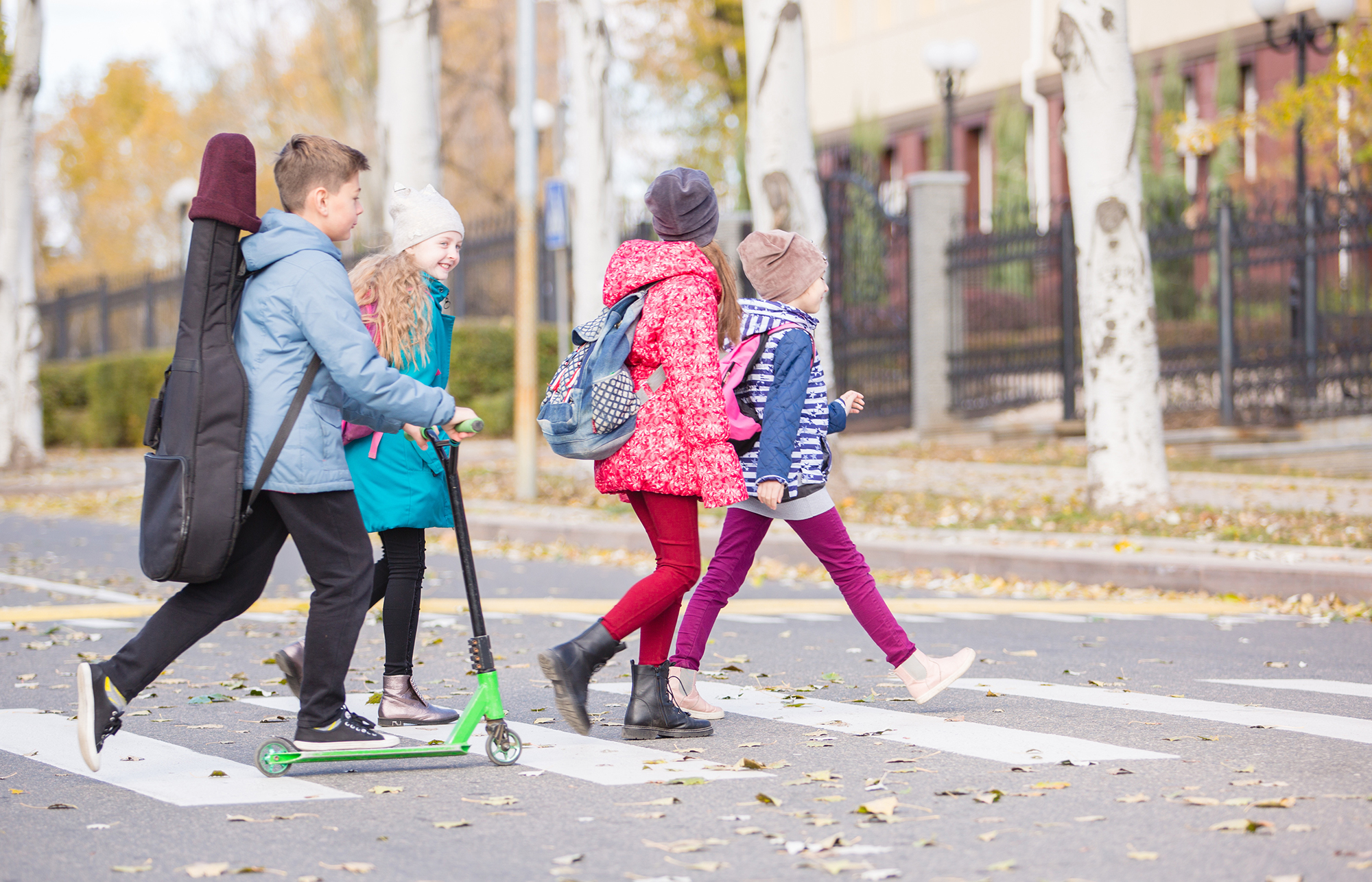 Le trajet de l’école, propice à la multimodalité ?