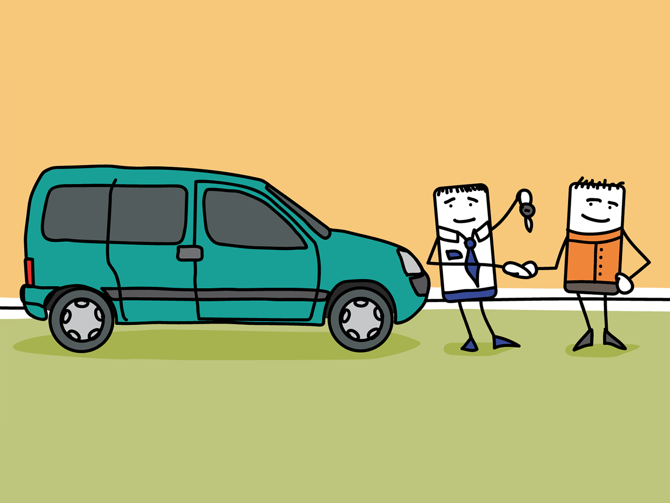 Prêter sa voiture à un ami : une bonne idée ?