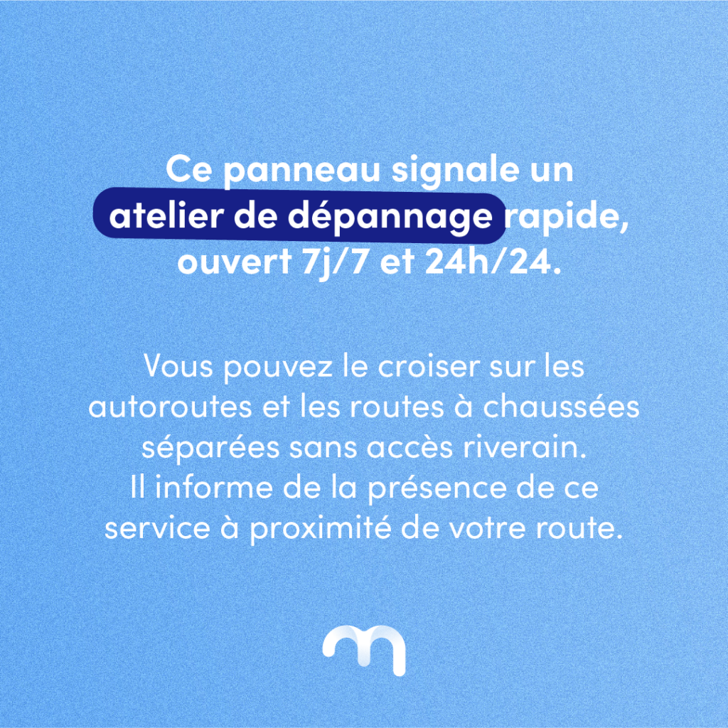 Panneau dépannage et atelier 2