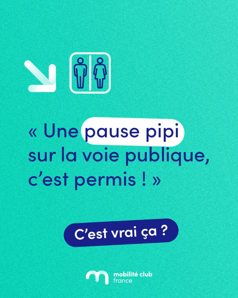 MCF Post LeSaviezVous uriner voie publique