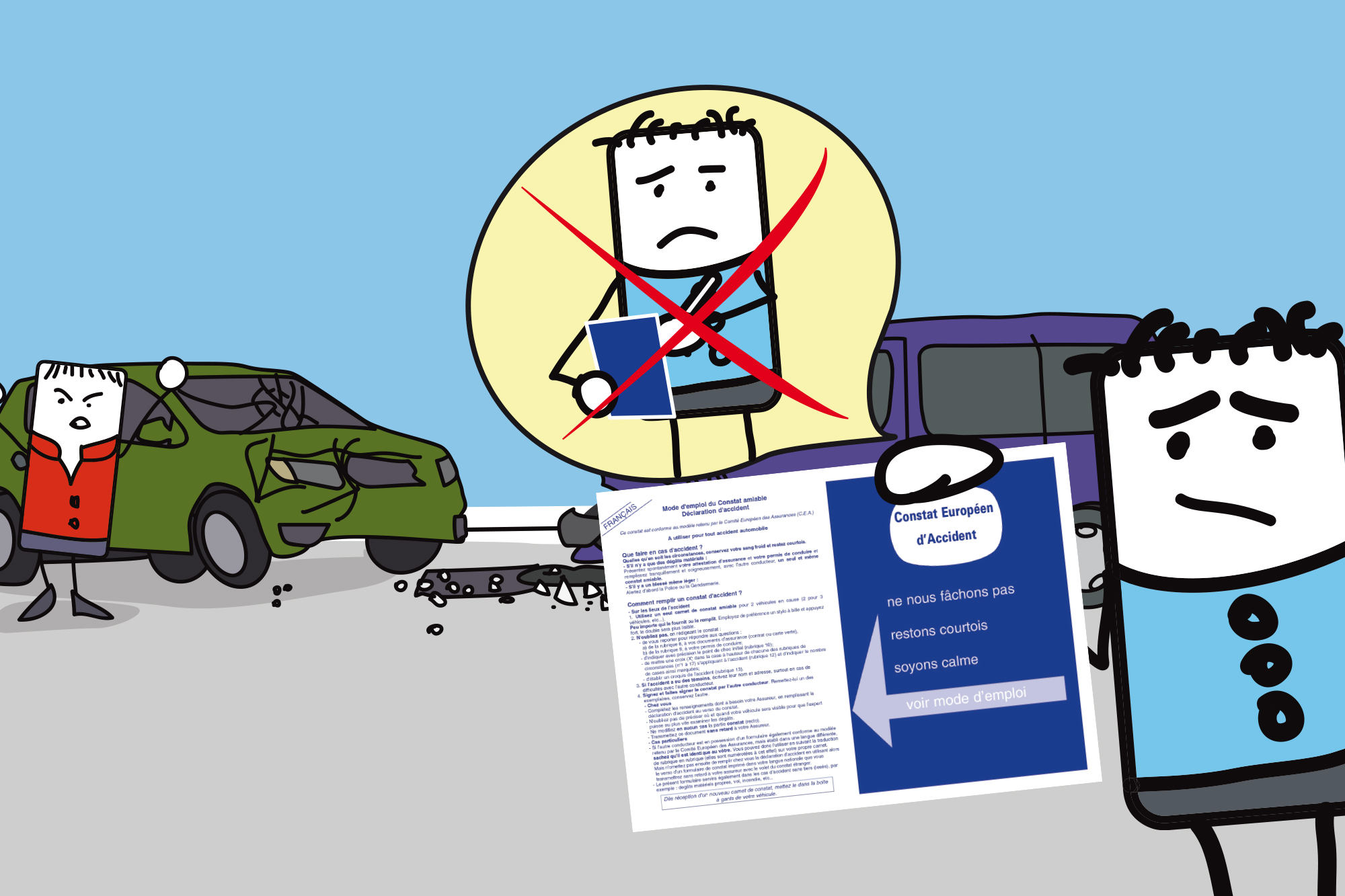 Signer le constat amiable, est-ce obligatoire ?