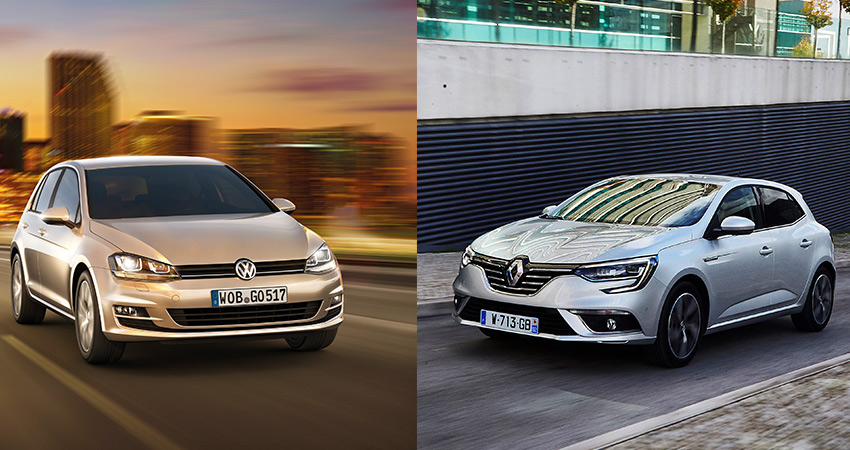 MEGANE VS GOLF