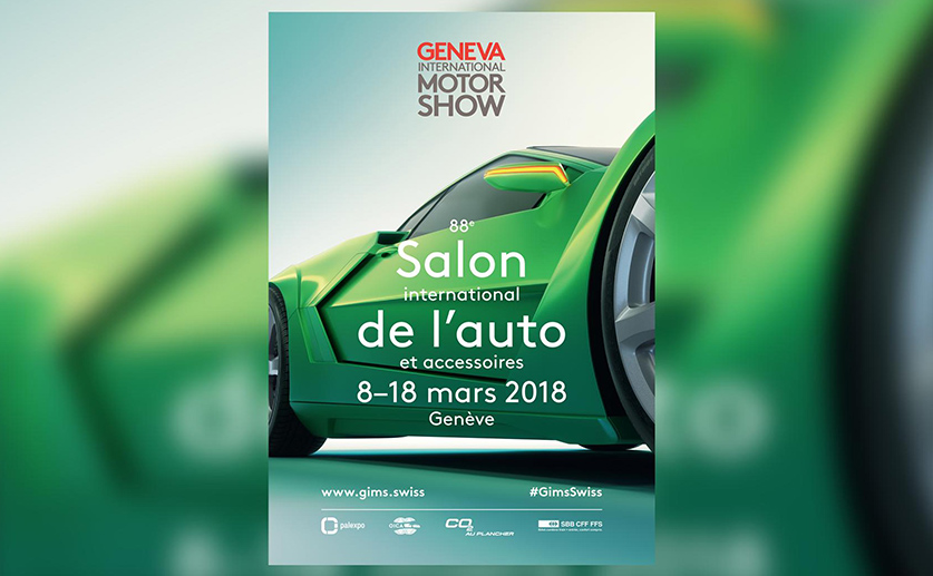 AFFICHE SALON DE GENEVE 2018