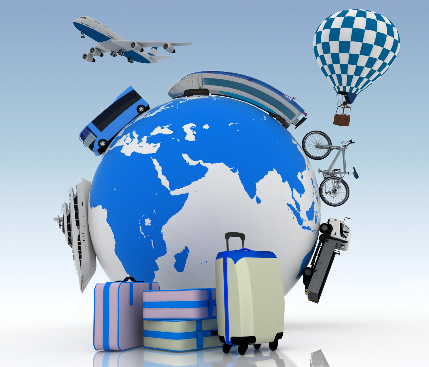 Mode de transport pour les vacances