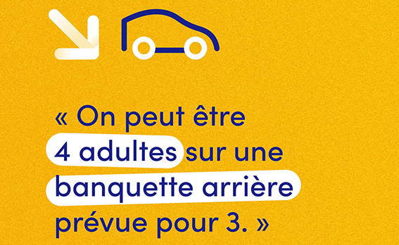 Le saviez-vous ? Surnombre en voiture