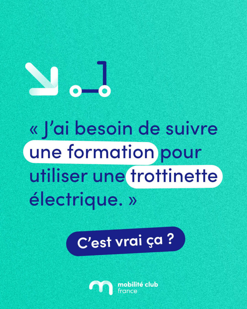 MCF Post LeSaviezVous permis trottinette