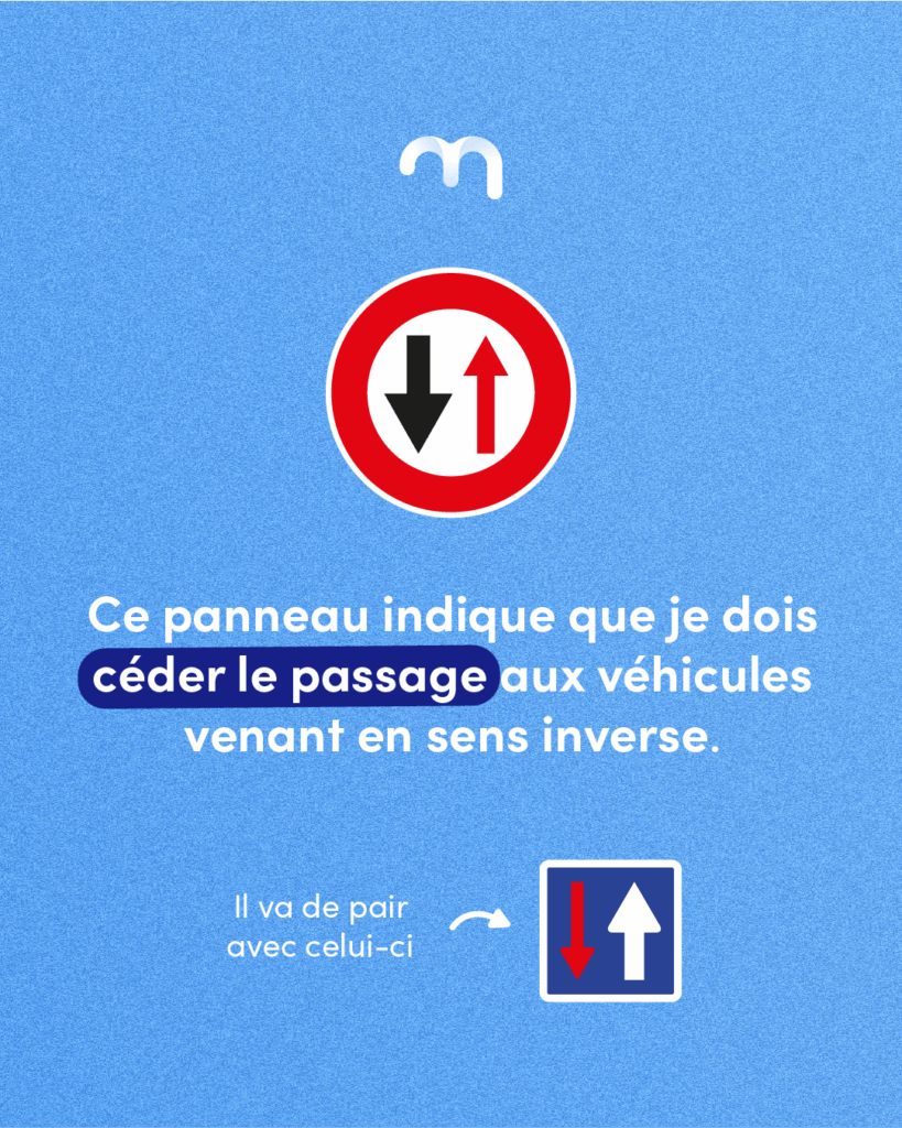 Panneau Cédez le passage2