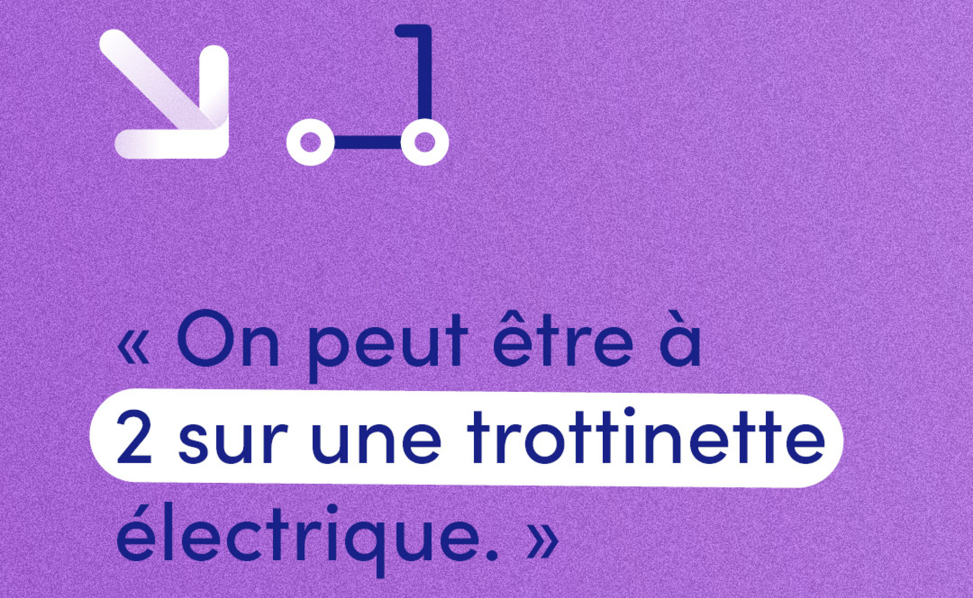 Le saviez-vous ? À deux sur une trottinette