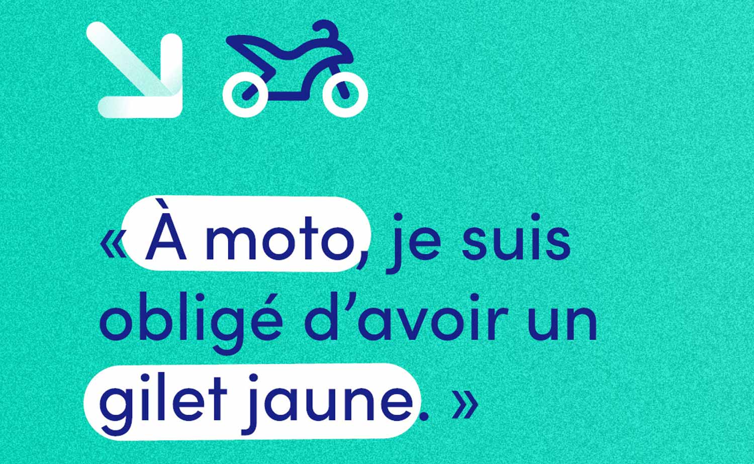 Le saviez-vous ? Le gilet jaune à moto