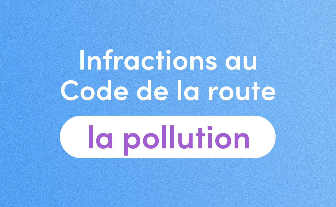 Les infractions liées à la pollution