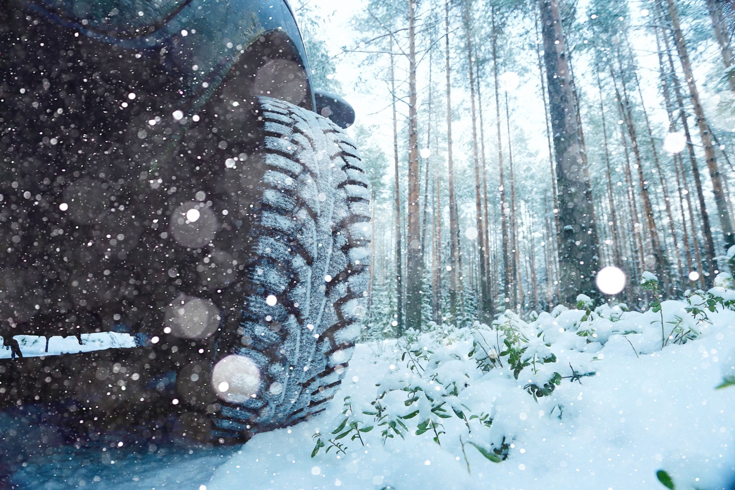 Les pneus en hiver