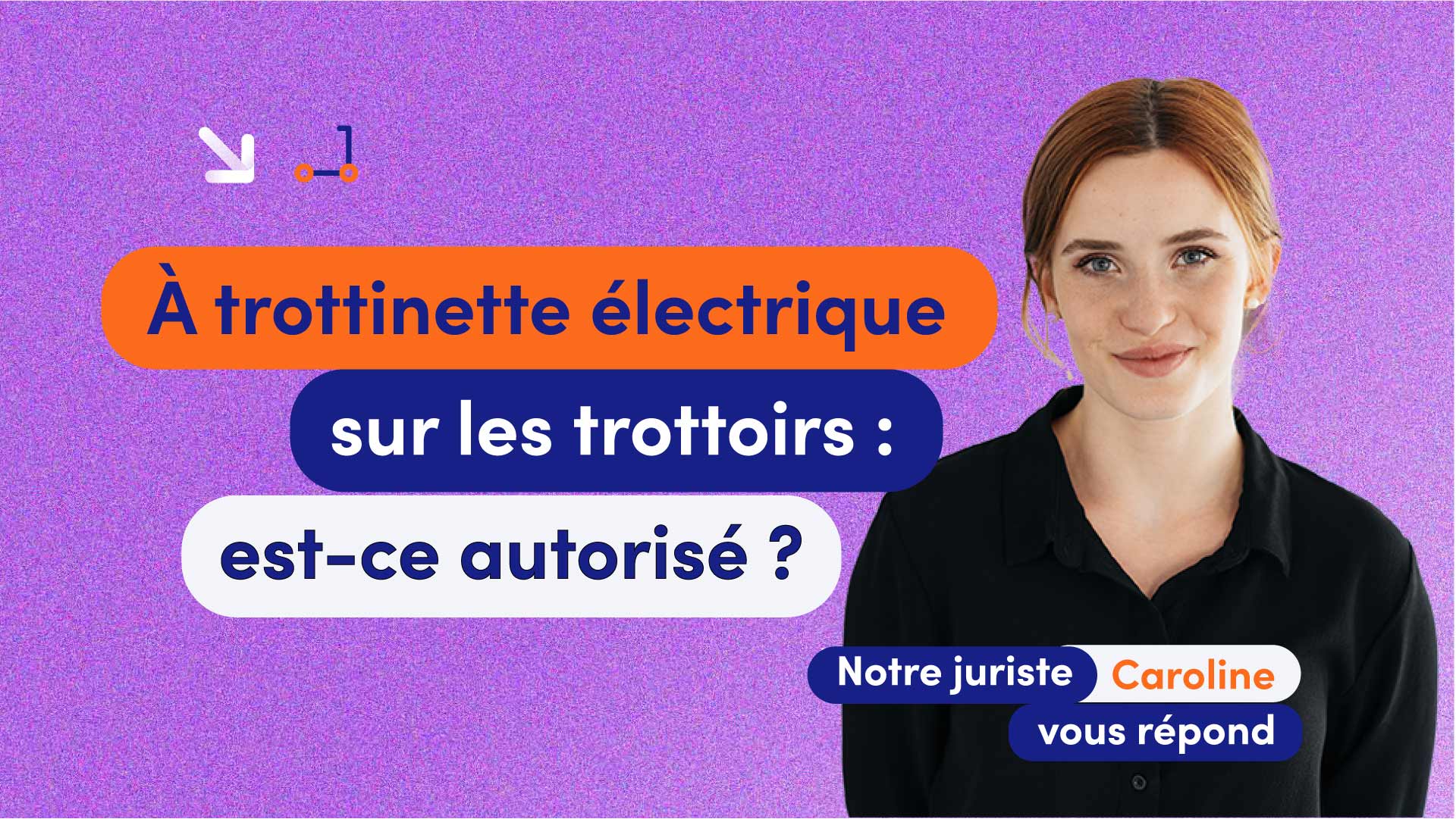 Les trottinettes électriques sont-elles admises sur le trottoir ?